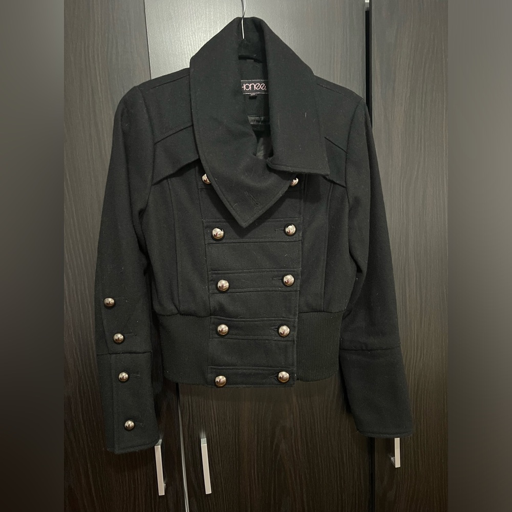 Wool jacket. Cute and warm.